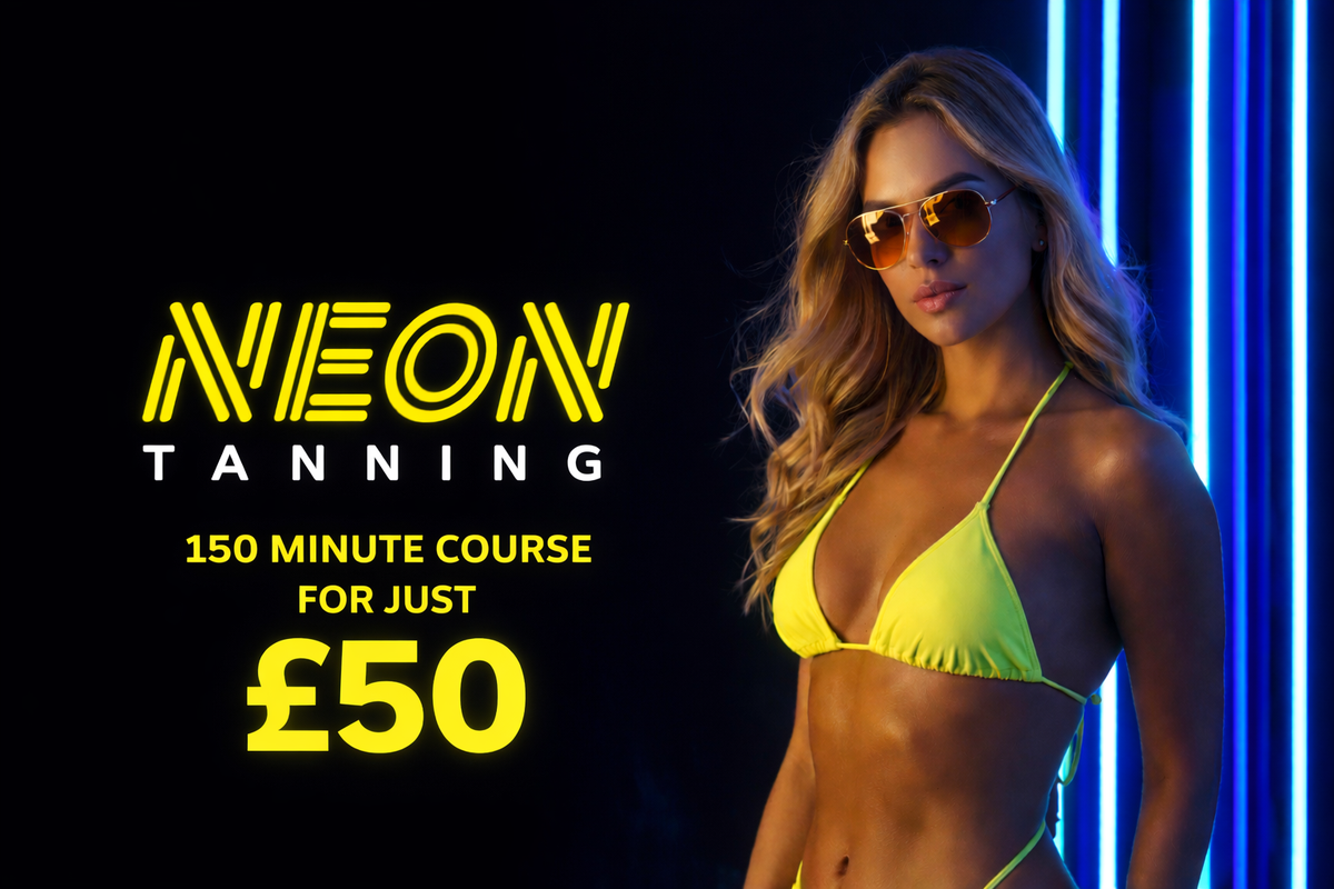 Neon tanning